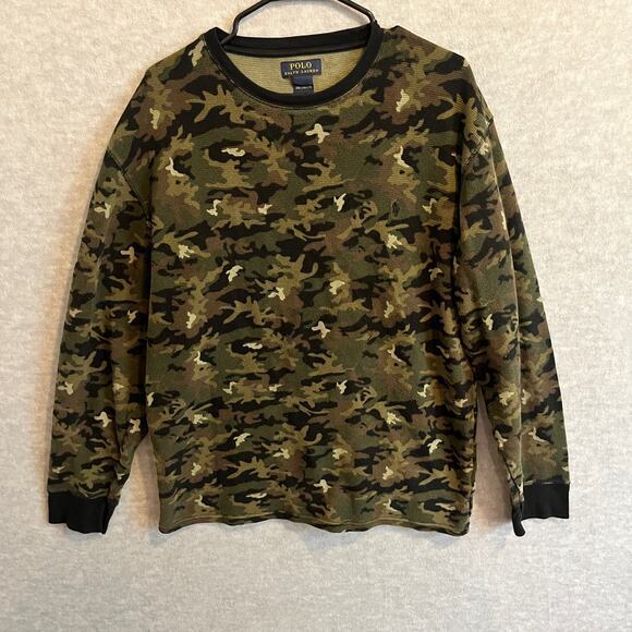 Men Polo Ralph Lauren Camo shirt 2XL - Picture 1 of 3